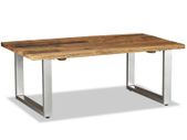 Coffee Table Solid Reclaimed Wood 100x60x38 cm