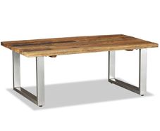 Coffee Table Solid Reclaimed Wood 100x60x38 cm