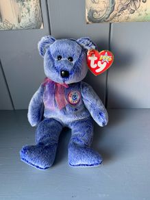 TY Bear Periwinkle