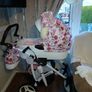 Baby Girl & Toddler Pram Image 2