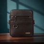 Handmade Leather Crossbody Sling Bag Genuine Leather Purse for Men & Women Image 4