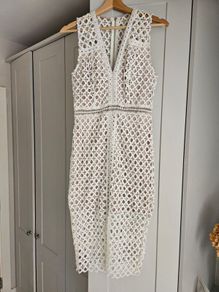 White dress UK size 8
