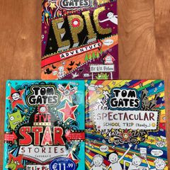 Tom Gates , Epic Adventures, Spectacular School Trip and Five Star Stories by Liz Pichon