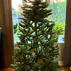 6ft Slim Christmas Tree