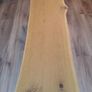 Solid Oak Live Edge Dining Table & Matching Bench Image 2