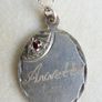 Vintage Sterling SILVER Necklace, L-18" 2,37g Image 4