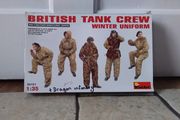Mini Art : British Tank Crew - Winter Uniform - WW2,  Model Kit