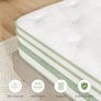 King Size Mattress 5FT, 10 Inch Gel Memory Foam Pocket Sprung Hybrid Mattress, 7-Zone Orthopedic & Motion Isolation, Medium Firm, 150x200x25cm Image 3