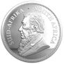 2021 South Africa 1 Rand 1 oz Silver Coin - Krugerrand . Proof. Image 3