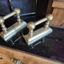 Stunning Brass Fireside Companion Set Image 6