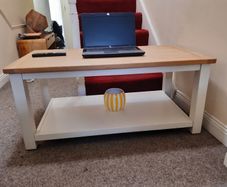 Oak coffee table