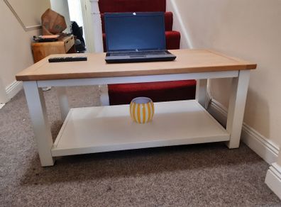 Oak coffee table