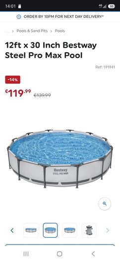 bestway 12ft pool