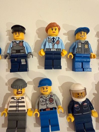 lego minifigures police rangers motorbike police