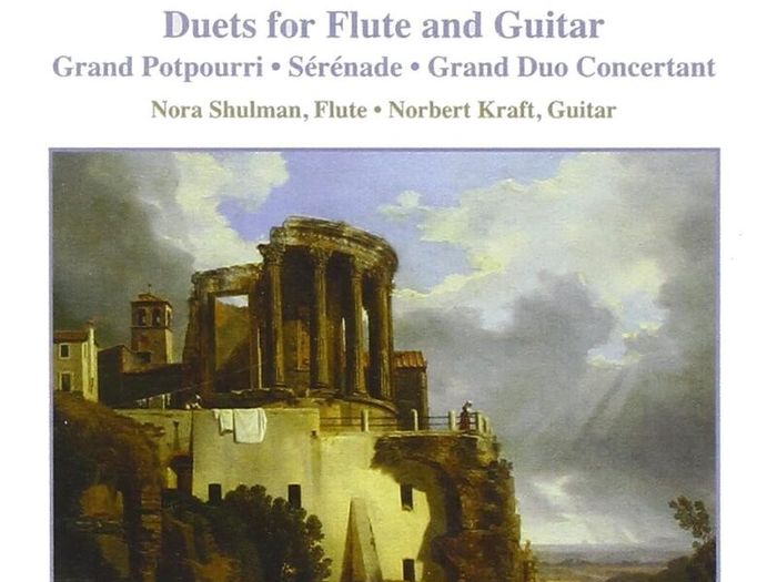 Mauro Giuliani. Duets for Flute and Guitar. CD. Free Postage!