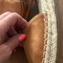 Espradillies brown suede size (40) would suit 6.5 / 7 Image 2
