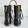 Dr Martens 10 eye 1490 black vintage england ankle boots UK3 EU36 US5 Image 7