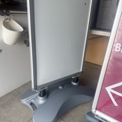 3 outdoor ad stands for sale