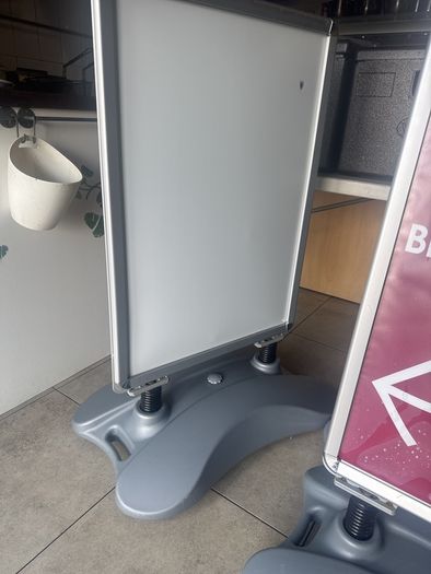 3 outdoor ad stands for sale