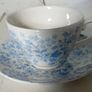 Churchill Light Blue and White Dinner Set Image 5