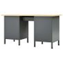 Workbench Black 160x60x85 cm Steel Image 5