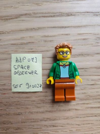 lego adp073 space observer, set 910027