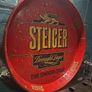 Rare nostalgic Steiger Irish Lager Tray Image 2