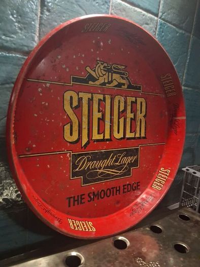Rare nostalgic Steiger Irish Lager Tray