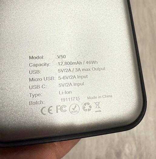 Voltaic V50 12,800mAh USB Always On Battery Backup Power Bank
