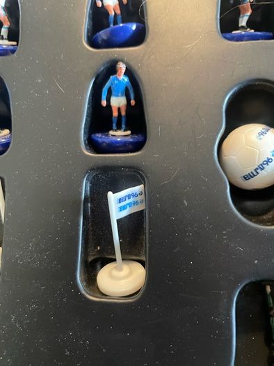 Subbuteo Euro 96 Special Edition boxed set Complete Blue Scoreboard