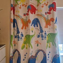 curtain - Dinosaur print with blackout lining