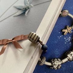 Pandora Charm midnight blue dangle