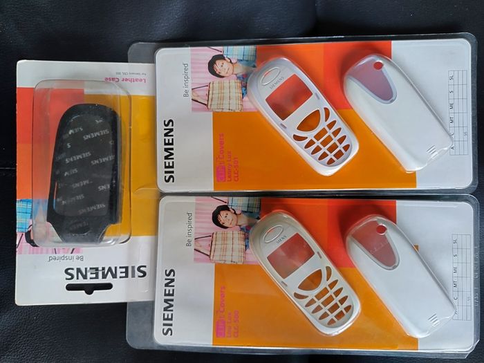 Brand New Rare Unlocked Siemens M35i, C55 and S55 mobile phones vintage