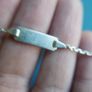 925 Sterling Silver Babies  Bracelet Adjustable 1,8g Image 3