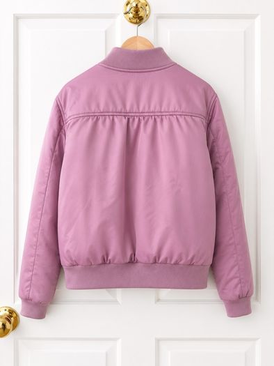 Girls pink bomber jacket 11 years