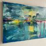 Original Painting Irish Abstract seascape Original Art contemporary Irish art Image 4