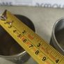 SET OF 2  Vintage Mullingar pewter CUPS 9 CM TALL, Image 3