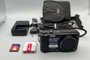 Sony DSC-H70 16.1MP Digital Camera Black - Full Kit