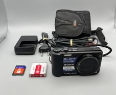 Sony DSC-H70 16.1MP Digital Camera Black - Full Kit