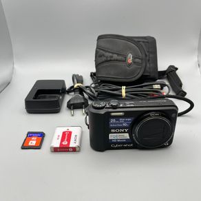 Sony DSC-H70 16.1MP Digital Camera Black - Full Kit