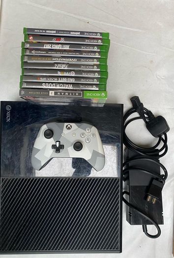 Xbox one 500gb w controller and games