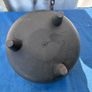 Black plastic flower pot Image 6