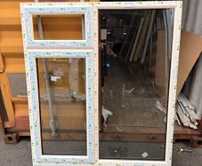 triple glazed pvc window