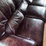 Leather recliner sofa Image 6