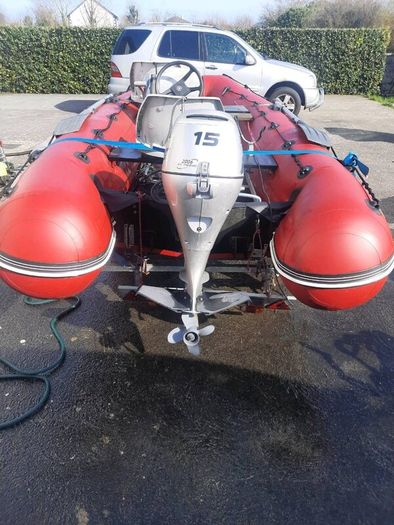 4.2m Kolibri boat and 15hp honda