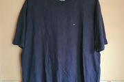 mens Tommy Hilfiger navy crew neck T shirt size L large
