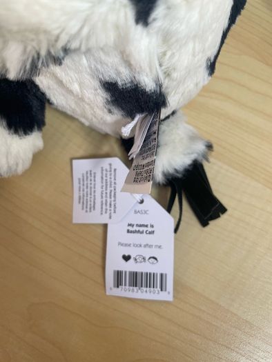 Retired Jellycat Bashful Calf