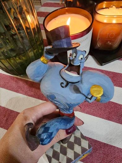 Jim Shore Disney Traditions - Born Showman Genie Aladdin Figurine (No Box)