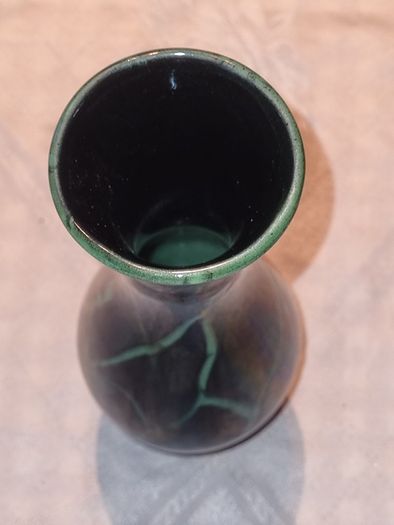 Vintage Sylvac Green Vase