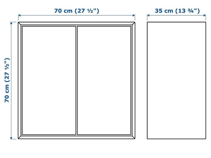 Ikea Eket cabinet grey
